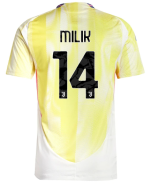 Official JUVENTUS AWAY AUTHENTIC JERSEY 202425 – 14 – MILIK Collection - Juventus FC Gear