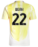 Official JUVENTUS AWAY AUTHENTIC JERSEY 202425 – 22 – T.WEAH Collection - Juventus FC Gear