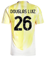 Official JUVENTUS AWAY AUTHENTIC JERSEY 202425 – 26 – DOUGLAS LUIZ Collection - Juventus FC Gear
