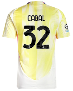 Official JUVENTUS AWAY AUTHENTIC JERSEY 202425 – 32 – CABAL – Champions League Pack Collection - Juventus FC Gear