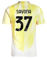 Official JUVENTUS AWAY AUTHENTIC JERSEY 202425 – 37 – SAVONA Collection - Juventus FC Gear
