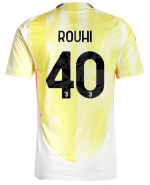 Official JUVENTUS AWAY AUTHENTIC JERSEY 202425 – 40 – ROUHI Collection - Juventus FC Gear