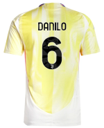 Official JUVENTUS AWAY AUTHENTIC JERSEY 202425 – 6 – DANILO Collection - Juventus FC Gear