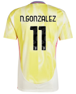 Official JUVENTUS AWAY JERSEY 202425 – 11 – N.GONZALEZ Collection - Juventus FC Gear