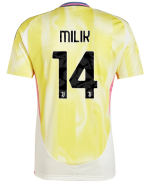 Official JUVENTUS AWAY JERSEY 202425 – 14 – MILIK Collection - Juventus FC Gear