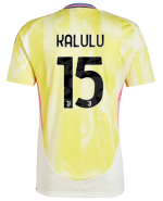 Official JUVENTUS AWAY JERSEY 202425 – 15 – KALULU Collection - Juventus FC Gear