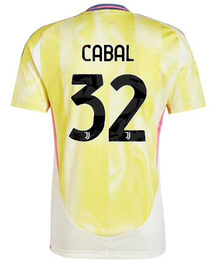 Official JUVENTUS AWAY JERSEY 202425 – 32 – CABAL Collection - Juventus FC Gear