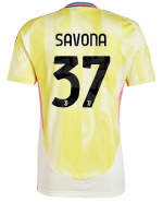 Official JUVENTUS AWAY JERSEY 202425 – 37 – SAVONA Collection - Juventus FC Gear