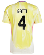 Official JUVENTUS AWAY JERSEY 202425 – 4 – GATTI Collection - Juventus FC Gear