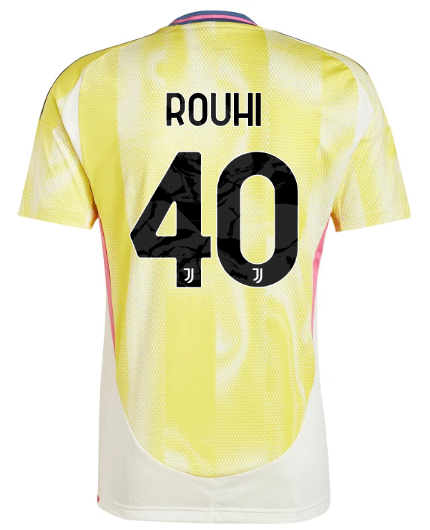 Official JUVENTUS AWAY JERSEY 202425 – 40 – ROUHI Collection - Juventus FC Gear