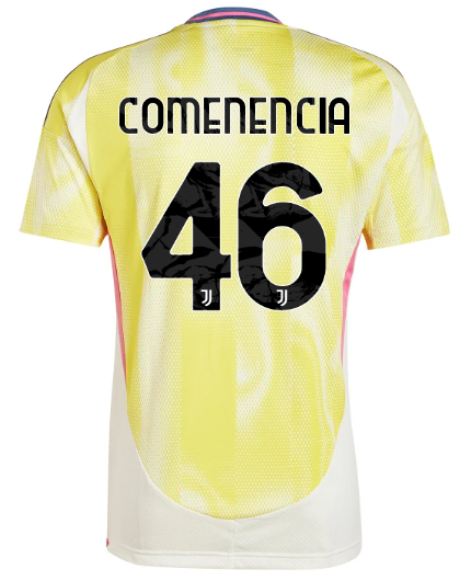 Official JUVENTUS AWAY JERSEY 202425 – 46 – COMENENCIA Collection - Juventus FC Gear