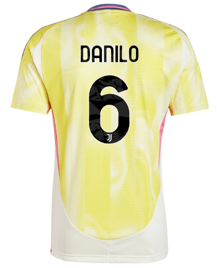 Official JUVENTUS AWAY JERSEY 202425 – 6 – DANILO Collection - Juventus FC Gear