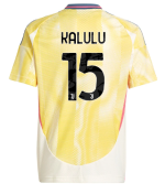 Official JUVENTUS AWAY JERSEY 202425 – KIDS – 15 – KALULU Collection - Juventus FC Gear