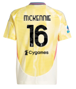 Official JUVENTUS AWAY JERSEY 202425 – KIDS – 16 – MCKENNIE – Serie A Pack Collection - Juventus FC Gear