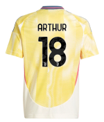 Official JUVENTUS AWAY JERSEY 202425 – KIDS – 18 – ARTHUR Collection - Juventus FC Gear