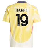 Official JUVENTUS AWAY JERSEY 202425 – KIDS – 19 – THURAM Collection - Juventus FC Gear