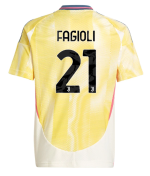 Official JUVENTUS AWAY JERSEY 202425 – KIDS – 21 – FAGIOLI Collection - Juventus FC Gear