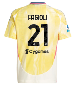 Official JUVENTUS AWAY JERSEY 202425 – KIDS – 21 – FAGIOLI – Serie A Pack Collection - Juventus FC Gear