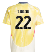 Official JUVENTUS AWAY JERSEY 202425 – KIDS – 22 – T.WEAH Collection - Juventus FC Gear