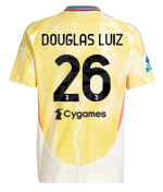 Official JUVENTUS AWAY JERSEY 202425 – KIDS – 26 – DOUGLAS LUIZ – Serie A Pack Collection - Juventus FC Gear
