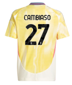Official JUVENTUS AWAY JERSEY 202425 – KIDS – 27 – CAMBIASO Collection - Juventus FC Gear