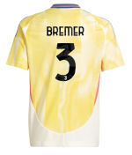 Official JUVENTUS AWAY JERSEY 202425 – KIDS – 3 – BREMER Collection - Juventus FC Gear