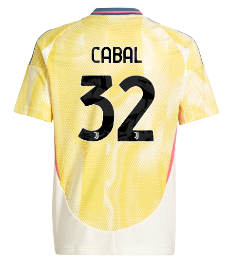 Official JUVENTUS AWAY JERSEY 202425 – KIDS – 32 – CABAL Collection - Juventus FC Gear