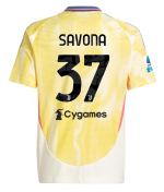 Official JUVENTUS AWAY JERSEY 202425 – KIDS – 37 – SAVONA – Serie A Pack Collection - Juventus FC Gear