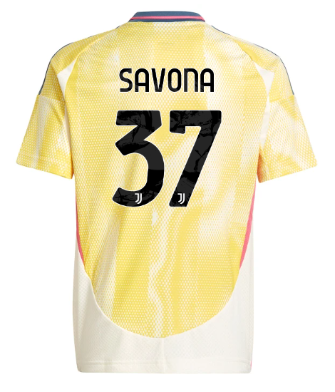 Official JUVENTUS AWAY JERSEY 202425 – KIDS – 37 – SAVONA Collection - Juventus FC Gear
