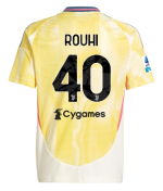 Official JUVENTUS AWAY JERSEY 202425 – KIDS – 40 – ROUHI – Serie A Pack Collection - Juventus FC Gear
