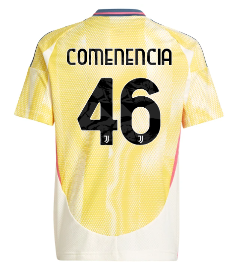 Official JUVENTUS AWAY JERSEY 202425 – KIDS – 46 – COMENENCIA Collection - Juventus FC Gear
