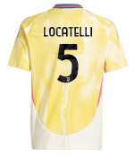Official JUVENTUS AWAY JERSEY 202425 – KIDS – 5 – LOCATELLI Collection - Juventus FC Gear