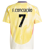 Official JUVENTUS AWAY JERSEY 202425 – KIDS – 7 – F.CONCEIÇÃO Collection - Juventus FC Gear