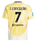 Official JUVENTUS AWAY JERSEY 202425 – KIDS – 7 – F.CONCEIÇÃO – Serie A Pack Collection - Juventus FC Gear