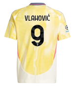 Official JUVENTUS AWAY JERSEY 202425 – KIDS – 9 – VLAHOVIĆ – Champions League Pack Collection - Juventus FC Gear