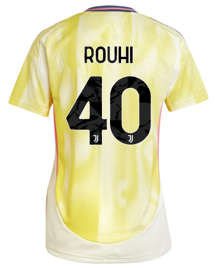 Official JUVENTUS AWAY JERSEY 202425 – WOMEN – 40 – ROUHI Collection - Juventus FC Gear