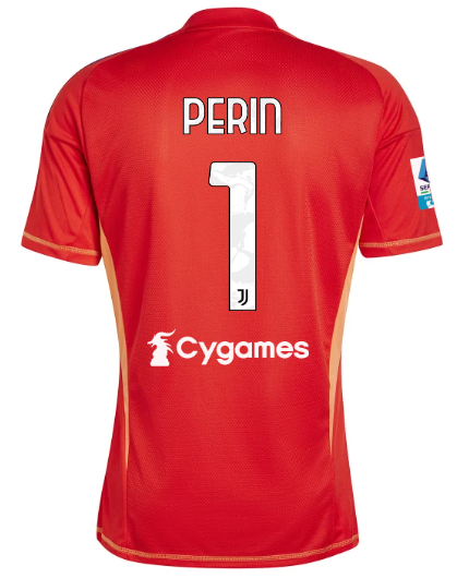 Official JUVENTUS GOALKEEPER JERSEY 202425 – 1 – PERIN – Serie A Pack Collection - Juventus FC Gear