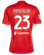 Official JUVENTUS GOALKEEPER JERSEY 202425 – 23 – PINSOGLIO – Serie A Pack Collection - Juventus FC Gear