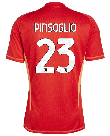Official JUVENTUS GOALKEEPER JERSEY 202425 – 23 – PINSOGLIO Collection - Juventus FC Gear