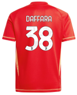 Official JUVENTUS GOALKEEPER JERSEY 202425 – KIDS – 38 – DAFFARA Collection - Juventus FC Gear