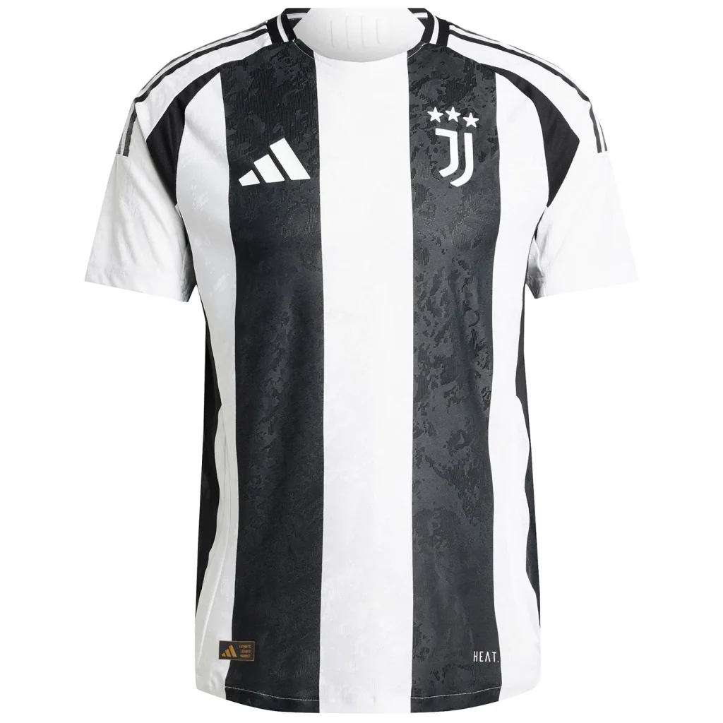 Official JUVENTUS HOME AUTHENTIC JERSEY 202425 Collection - Juventus FC Gear