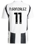 Official JUVENTUS HOME AUTHENTIC JERSEY 202425 – 11 – N.GONZALEZ Collection - Juventus FC Gear