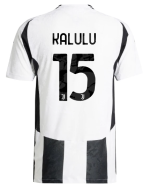 Official JUVENTUS HOME AUTHENTIC JERSEY 202425 – 15 – KALULU Collection - Juventus FC Gear