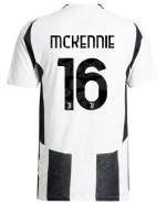 Official JUVENTUS HOME AUTHENTIC JERSEY 202425 – 16 – MCKENNIE Collection - Juventus FC Gear
