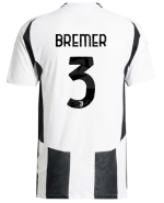 Official JUVENTUS HOME AUTHENTIC JERSEY 202425 – 3 – BREMER Collection - Juventus FC Gear