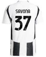Official JUVENTUS HOME AUTHENTIC JERSEY 202425 – 37 – SAVONA Collection - Juventus FC Gear