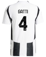 Official JUVENTUS HOME AUTHENTIC JERSEY 202425 – 4 – GATTI Collection - Juventus FC Gear