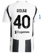 Official JUVENTUS HOME AUTHENTIC JERSEY 202425 – 40 – ROUHI – Serie A Pack Collection - Juventus FC Gear