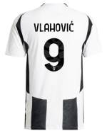 Official JUVENTUS HOME AUTHENTIC JERSEY 202425 – 9 – VLAHOVIĆ Collection - Juventus FC Gear