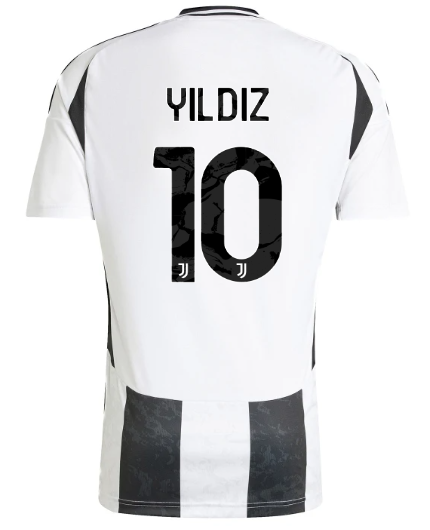 Official JUVENTUS HOME JERSEY 202425 – 10 – YILDIZ Collection - Juventus FC Gear